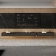 preview thumbnail 5 of 13, 2 Piece TV Stand Wall Mounted TV Cabinet Modern High Gloss With Light - 94.5"