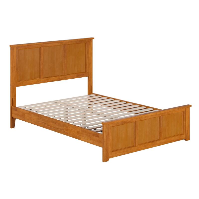 Charlotte Solid Wood Low Profile Platform Bed with Matching Footboard