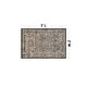preview thumbnail 20 of 26, World Rug Gallery Vintage Border Stone Gray Indoor High-Low Area Rug