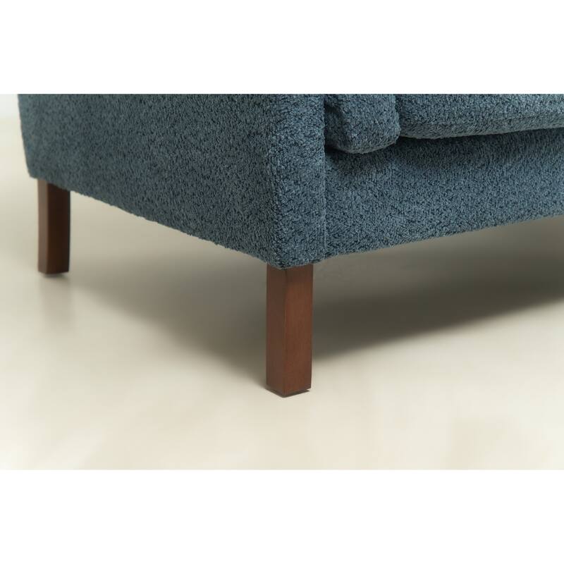 Christopher Knight Home - Chenille Upholstered Loveseat Sofa with Removable Cushion 58.3" Accent Sofa