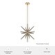 preview thumbnail 6 of 10, Hunter Jupiter Star Pendant - Entry, Dining Room - Mid-Century Modern, Sputnik