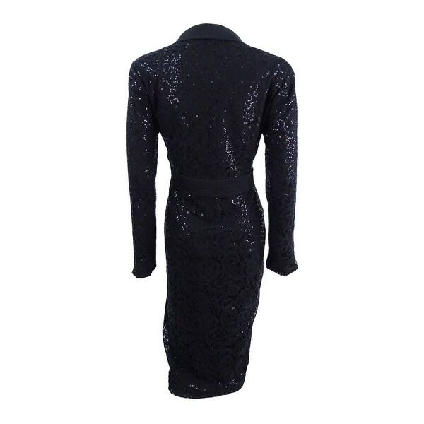 lace tuxedo dress