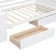 preview thumbnail 12 of 27, Double sofa bed with shelves and drawers