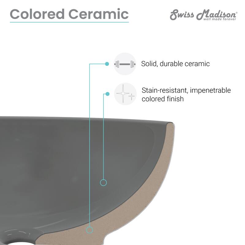 Classe 16" Ceramic Sink