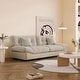 preview thumbnail 10 of 24, 89" Tufted Sofa Cloud Shaped Couch
