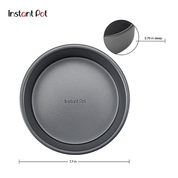 Instant Pot Official Round Gray Cake Pan