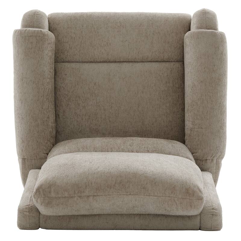 Manual Recliner Massage Recliner Chair Nursery Recliner Chair Swivel Rocker Recliner Sofa with a Side Storage Pocket