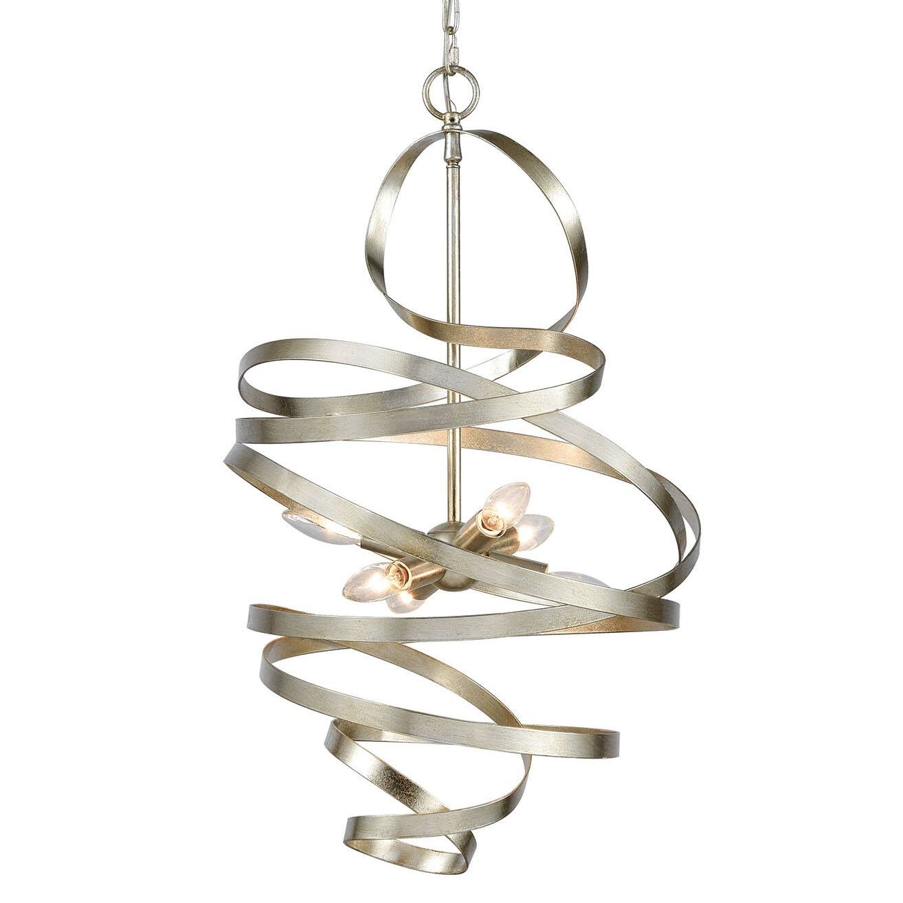 Elk Home D3872  Gliss 6 Light 17" Wide Chandelier - Chandeliers For Bedrooms by Overstock.com