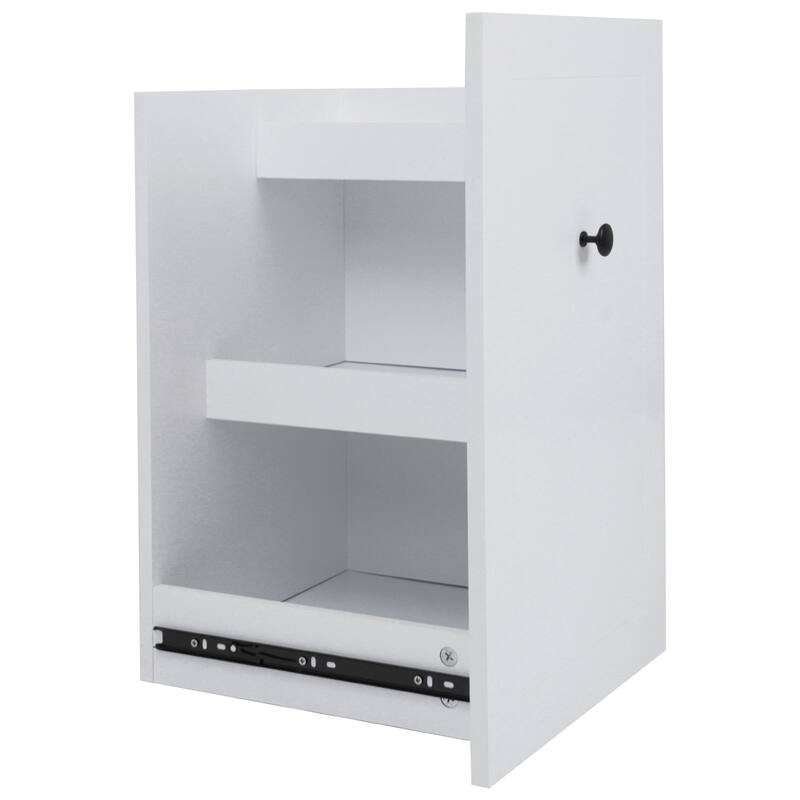 Kitchen Island with Drop Leaf - N/A