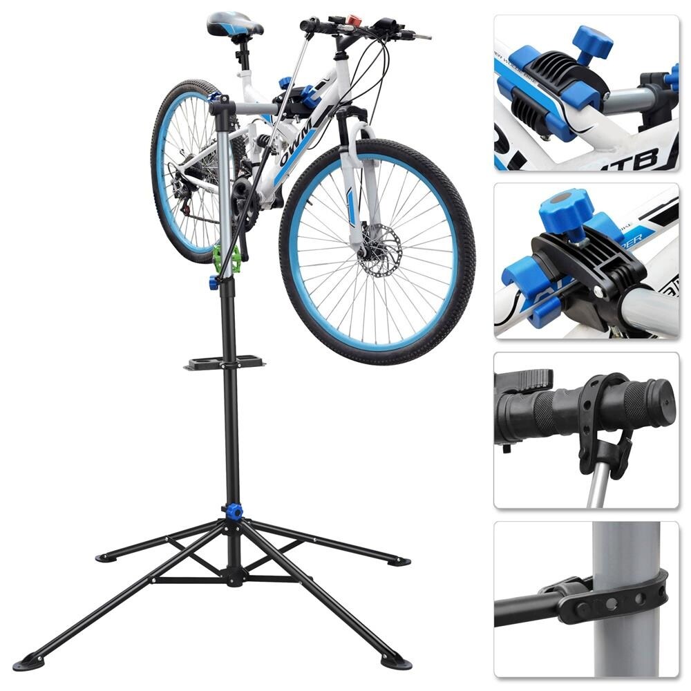Yaheetech bicycle pro mechanic bicycle repair online workshop stand rack bike repair stand