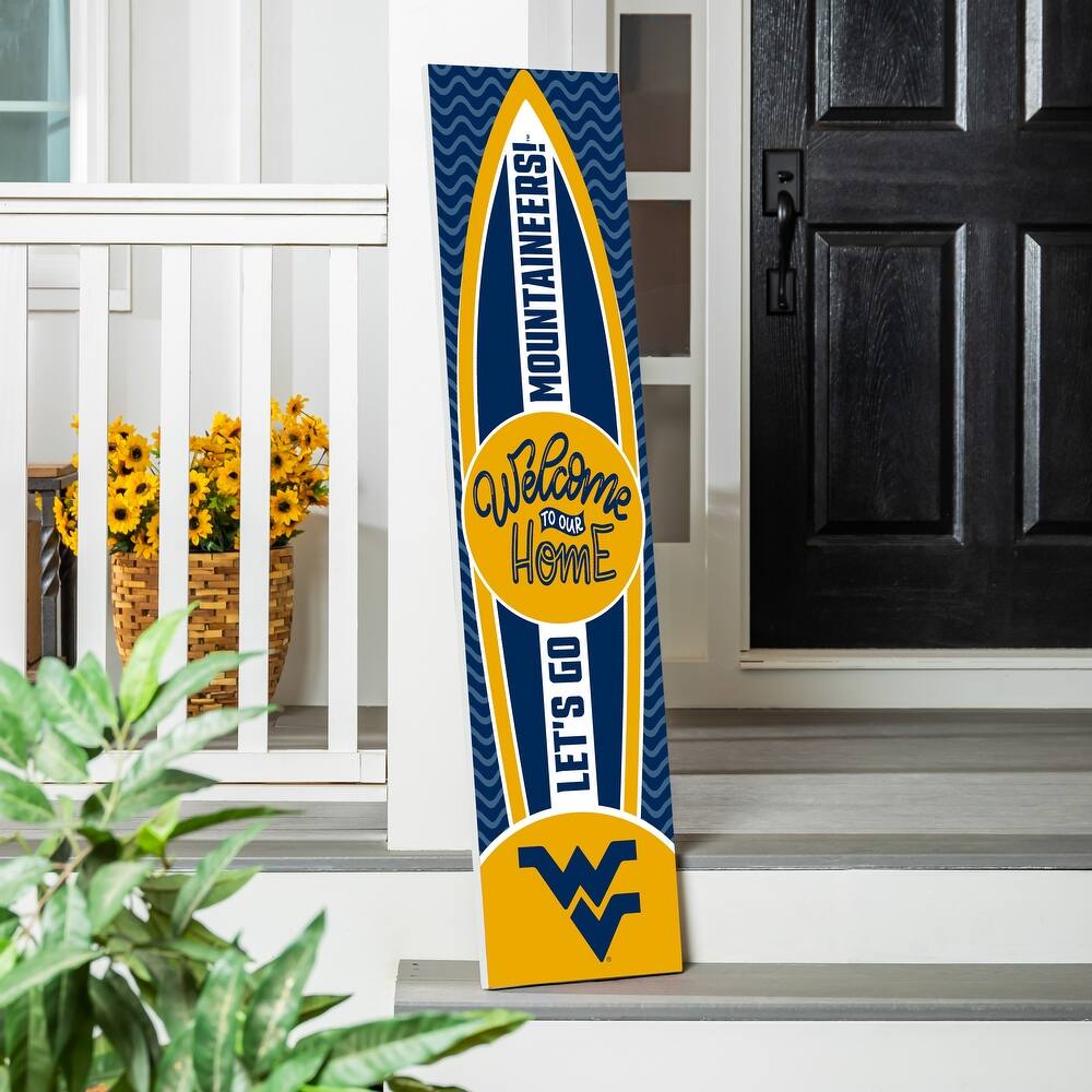 47" Porch Leaner Welcome Wall Sign, West Virginia University