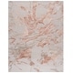 preview thumbnail 30 of 28, SAFAVIEH Handmade Fifth Avenue Nahoko Mid-Century Modern Wool Rug 8' x 10' - Beige/Rust - Rectangle