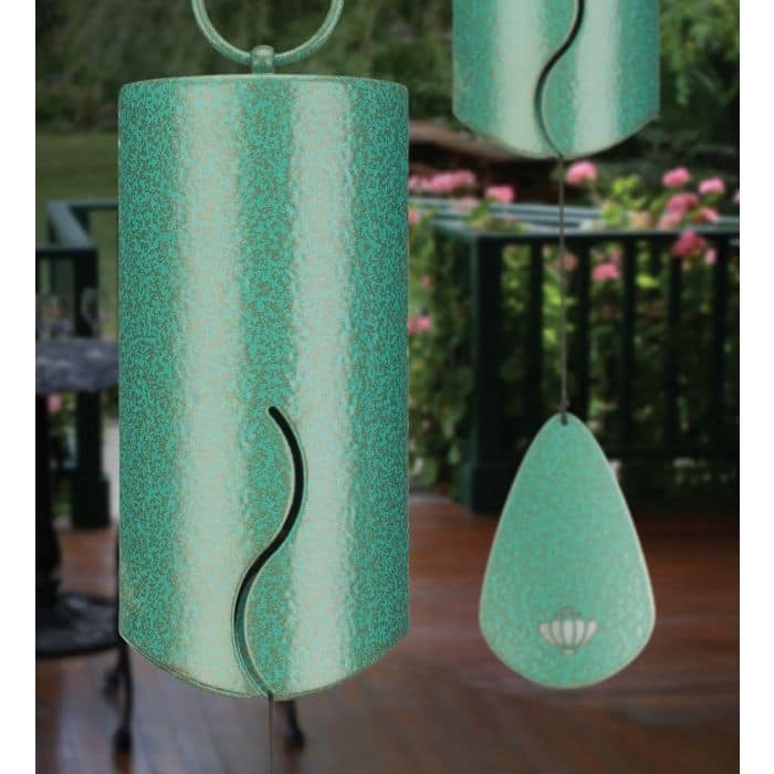 Wind Bell 4" - Patina - 4"x4"x28"