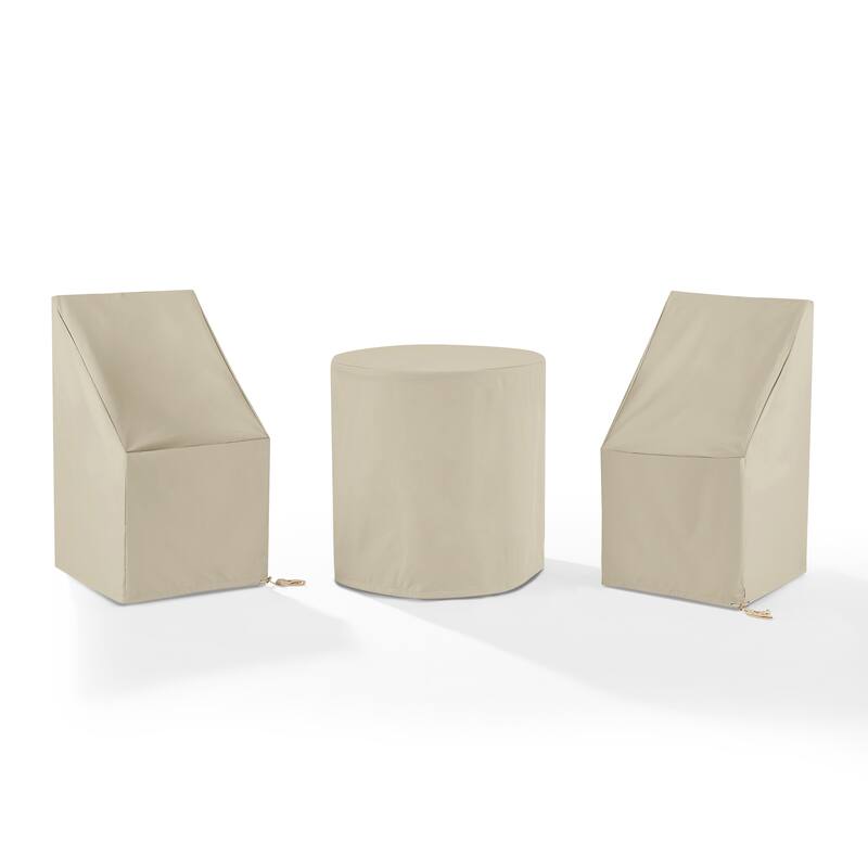 Crosley 3Pc Outdoor Bistro Furniture Cover Set