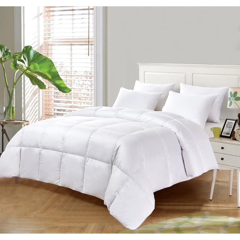 kathy ireland Ultra Soft Extra Warmth White Down Fiber Comforter