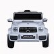 preview thumbnail 5 of 32, Licensed Mercedes-Benz G63 Kids Ride On Car White
