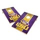 preview thumbnail 1 of 4, Vintage LSU Louisiana State Tigers 2x4 Tailgate Cornhole Boards Include Carrying Case