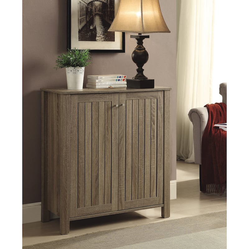 Pelle Country 2-door Shoe Storage