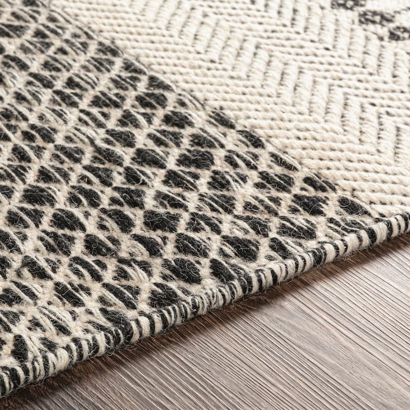 Livabliss Artuqid Handmade Boho Geometric Wool Area Rug