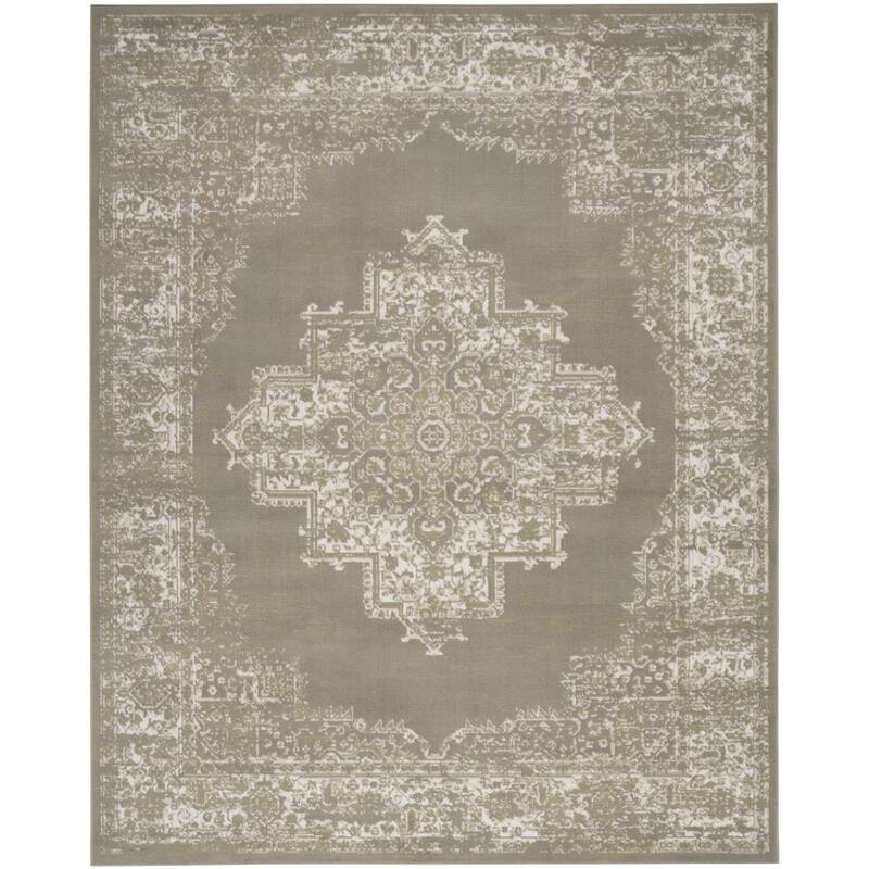 Power Loomed Distressed Durable Area Rug