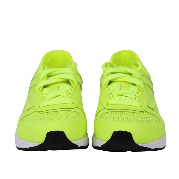 mens neon yellow shoes