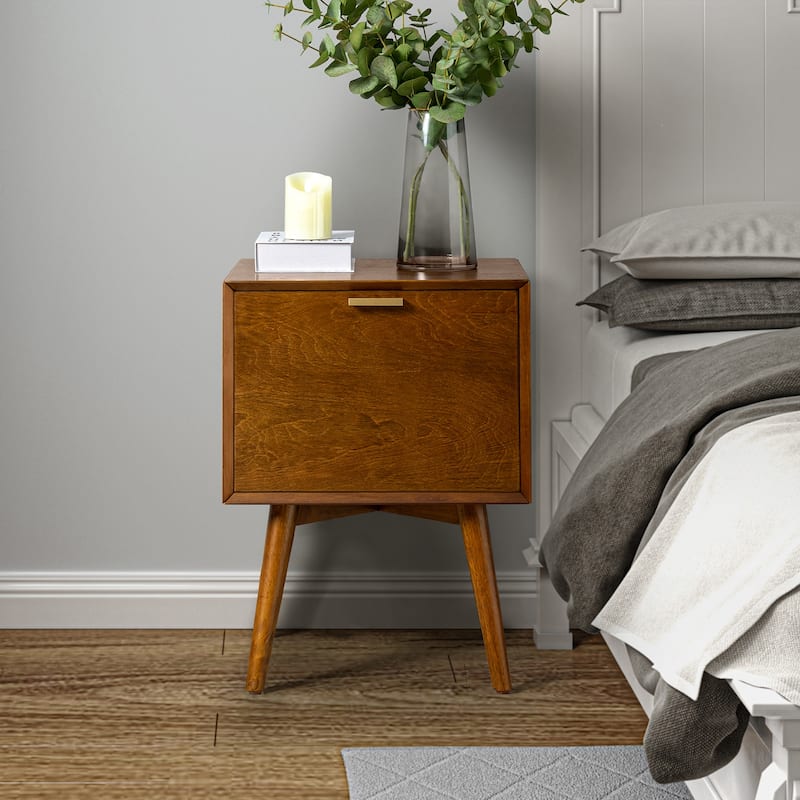 Isabel Mid-Century 2 - Drawer Wood Nightstand by HULALA HOME