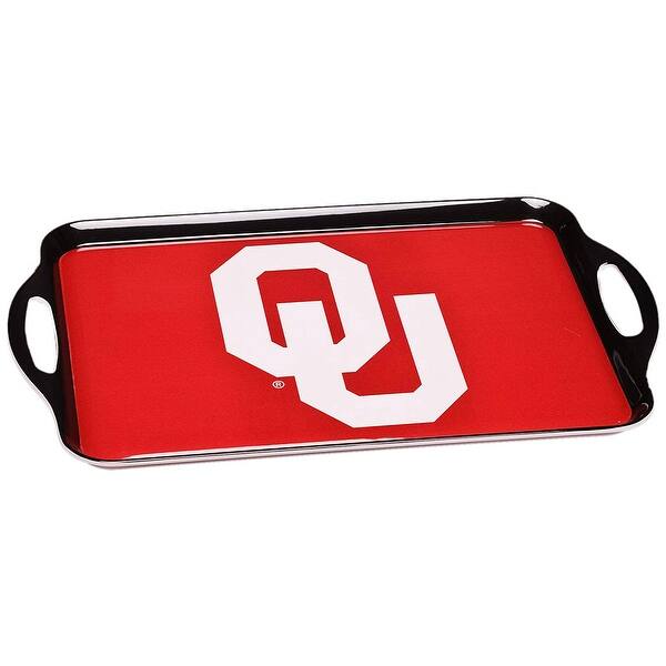 Bsi Products Inc Oklahoma Sooners Melamine Serving Tray Melamine