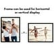 preview thumbnail 4 of 3, Americanflat 5 Pack of Picture Frames with Mat - Plexiglass Cover