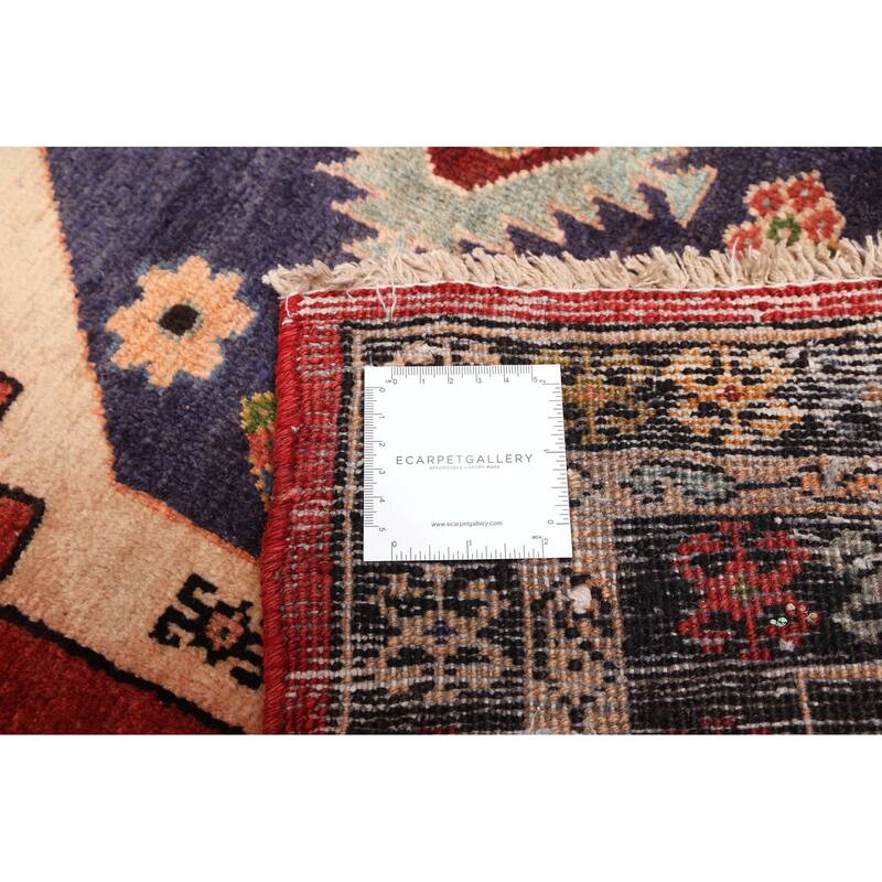 ECARPETGALLERY Hand-knotted Konya Anatolian Red Wool Rug - 3'8 x 9'2