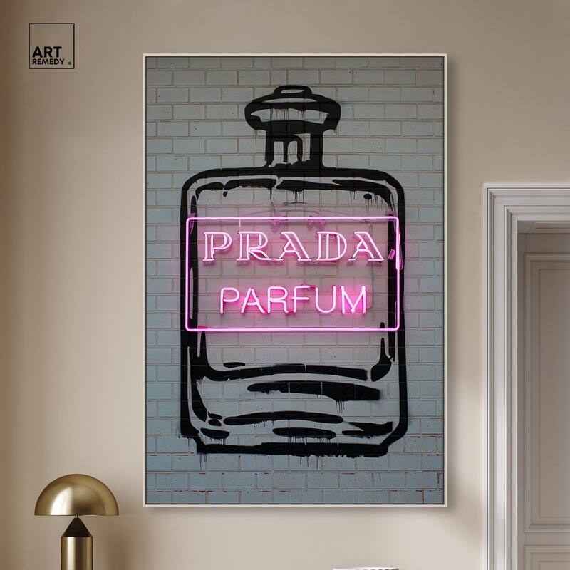Fragrance Frame Canvas by Art Remedy