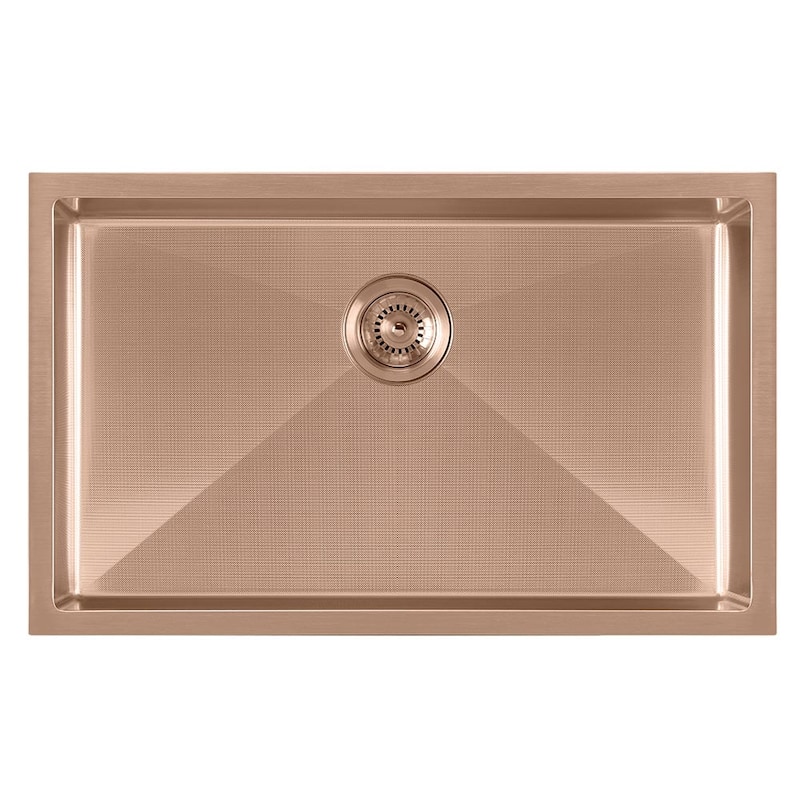 Whitehaus Collection Noah Plus Stainless Steel Undermount Kitchen Sink