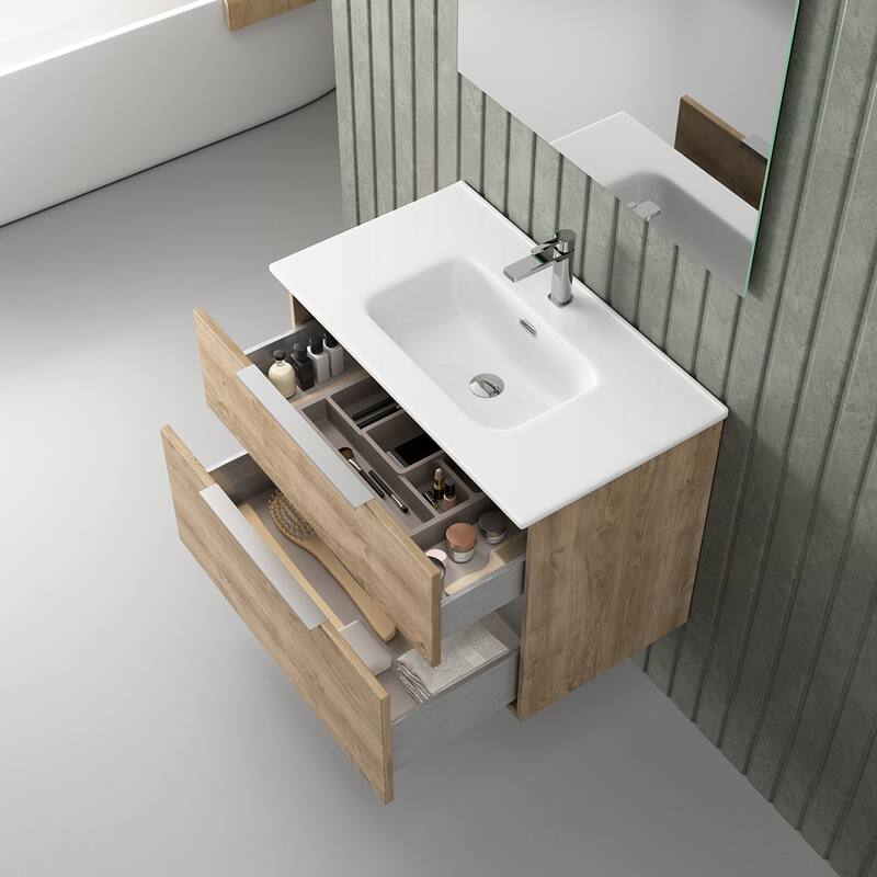 WS Bath Collections Dalia C80 Dalia 32" Wall Mounted Single Basin