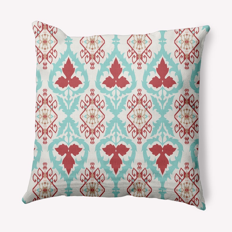 Bombay Decorative Throw Pillow - Ligonberry Red - 18" x 18"