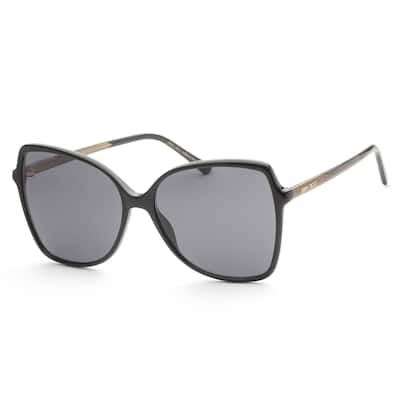 Jimmy Choo Women's Fede 59mm Black Sunglasses FEDES-0807-IR