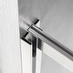 preview thumbnail 25 of 25, Seawin 56 - 60 in. W x 64 in. H Mara Frameless Bypass Sliding Bathtub Door 10 mm Tempered Glass with NanoShield™ Coating