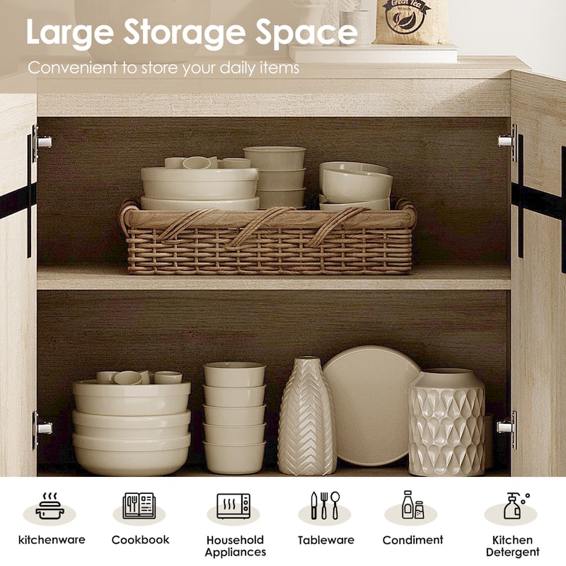 WAMPAT Modern 72" Tall Bookcase with Metal Base and Adjustable Shelves, Library Book Shelf with Storage Cabinet