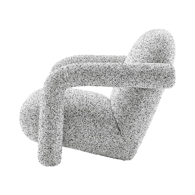 NPD Furniture Maverick Boucle Accent Arm Chair