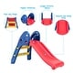 preview thumbnail 4 of 8, Costway 2 Step Children Folding Slide Plastic Fun Toy Up-down Suitable