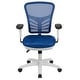 preview thumbnail 109 of 164, Nicholas Mid-Back Blue Mesh Multifunction Executive Swivel Ergonomic Office Chair with Adjustable Arms