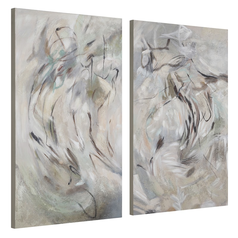 Renwil Torres 50" H x 30" W Canvas Art, (2 Piece Set) - Multi-Color