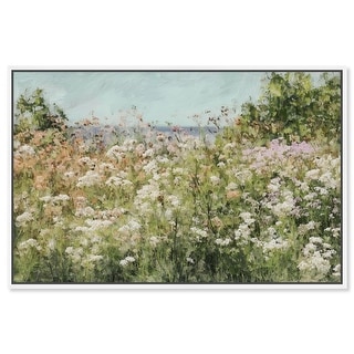 Field of Dreams Vintage Decor Framed Canvas Print by Art Remedy - Bed ...