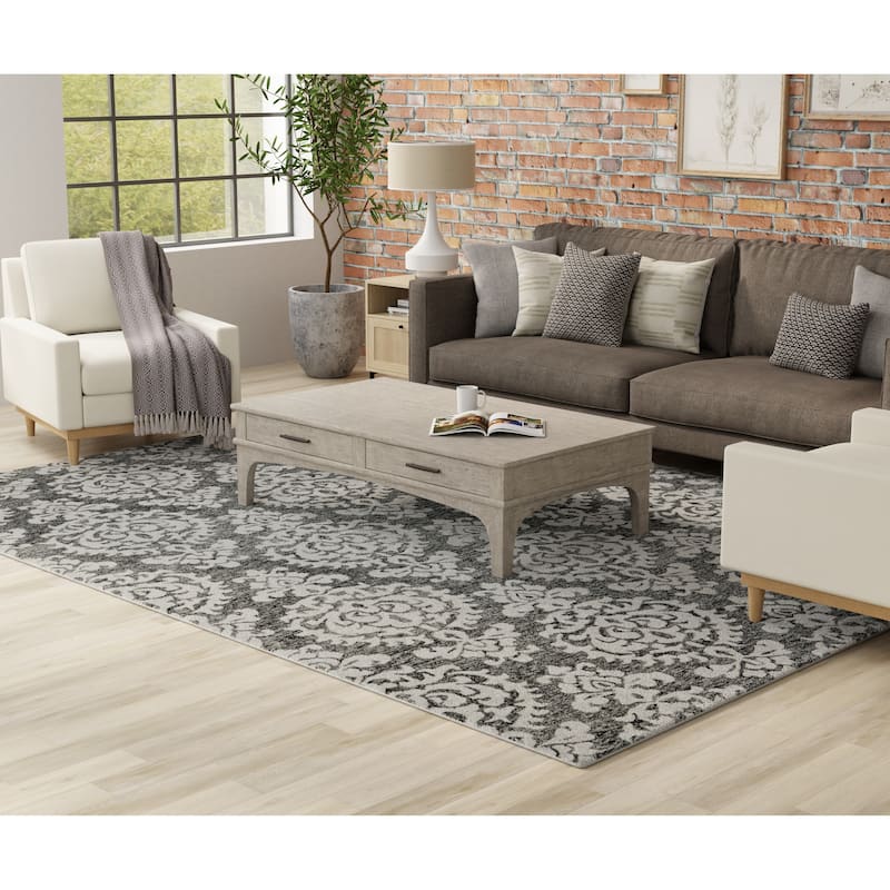 Natal R8A26 Floral & Botanical Traditional Area Rug