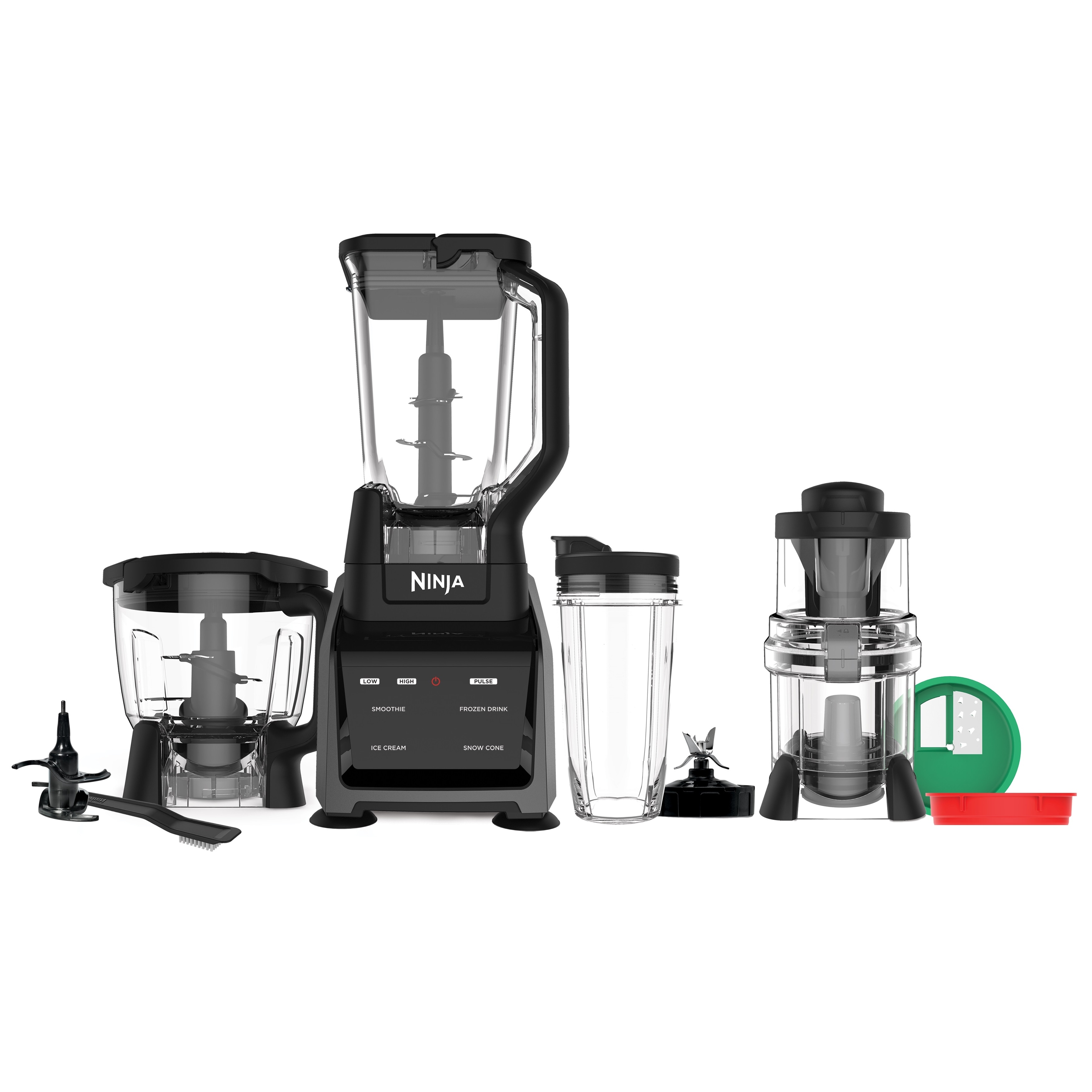 Ninja CT682SP Smart Touch IQ Kitchen System w/Spiralizer - Bed Ninja CT682SP Smart Touch IQ Kitchen System w/Spiralizer - Bed