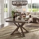 preview thumbnail 8 of 11, Garrison Espresso Convertible Dining Table by iNSPIRE Q Modern