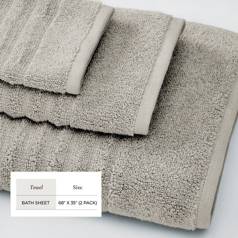 Linery & Co. Combed Cotton Bath Towel Set