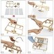 preview thumbnail 10 of 8, Modern Gold 3-Light Square Shape Semi Flush Mount Foyer Kitchen Ceiling Lights - 12.5" L x 12.5" W x 11.5" H