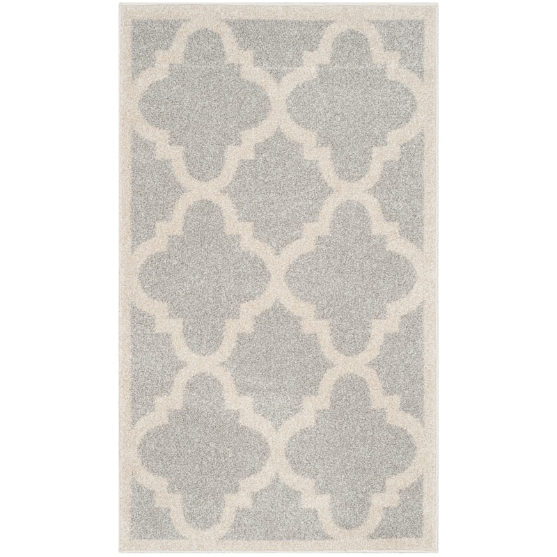 SAFAVIEH Amherst Elvana Modern Rug - 2'6" x 4' - Light Grey/Beige