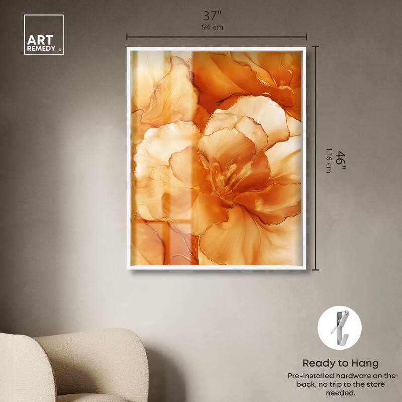 Sunlit Bloom I Shadowbox by Art Remedy