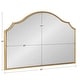 preview thumbnail 63 of 89, Kate and Laurel Leanna Framed Arch Wall Mirror