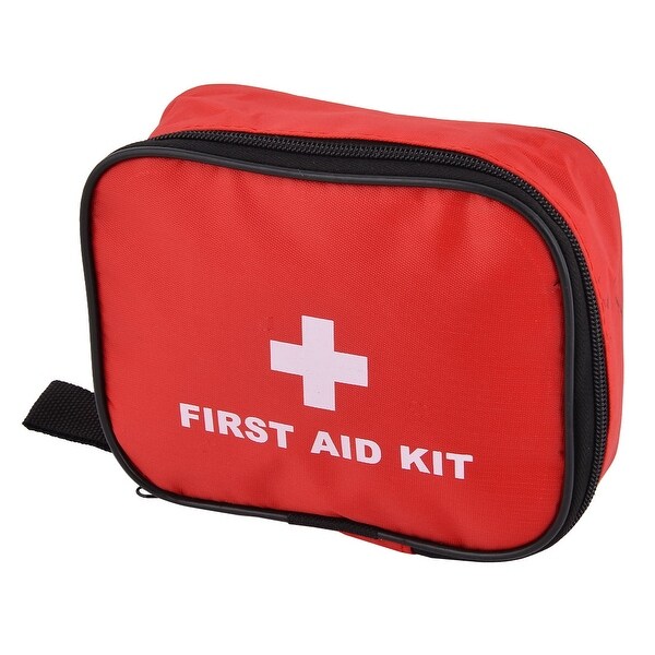 Family Travel Oxford Cloth First Responder Aid Rescue Survival Storage Bag Red